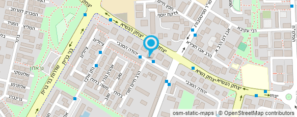 מפת הגעה אל נורית פרייס קקון רפואה סינית קלאסית