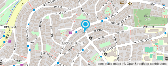 מפת הגעה אל מיכל טלאור - Michal taylor