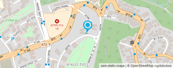 מפת הגעה אל שגית גורן-אהרון עיסוי נשים וארומתרפיה