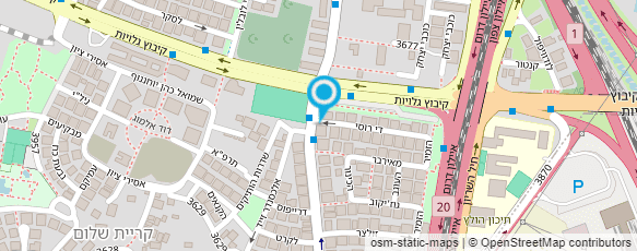 מפת הגעה אל א.א איטומי אריק