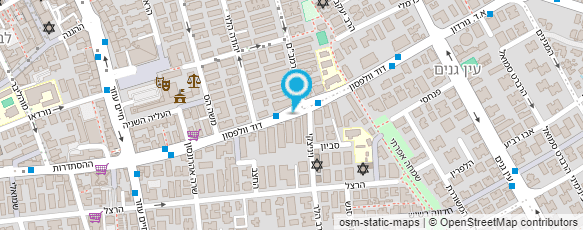 מפת הגעה אל קיילא ניסנבוים - תנועה התפתחותית לתינוקות