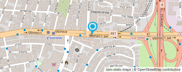 מפת הגעה אל בית היופי של שפי