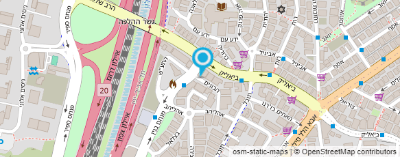 מפת הגעה אל ביז קופון biz-coupon