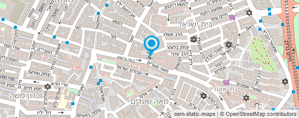 מפת הגעה אל אור החיים menny's