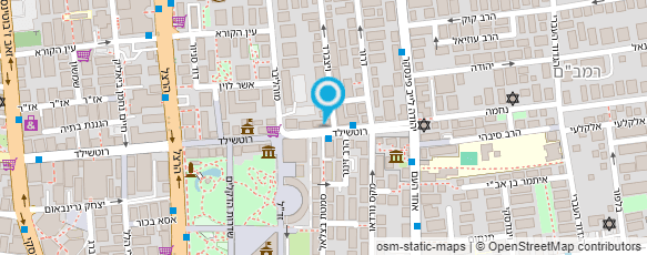 מפת הגעה אל יפעת מנטש