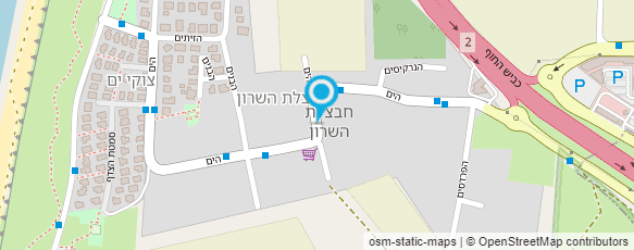 מפת הגעה אל האקדמיה לספורט- משרד ראשי