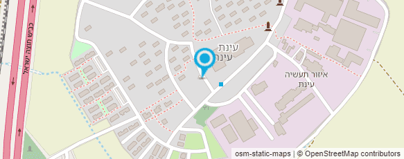 מפת הגעה אל דואר ישראל