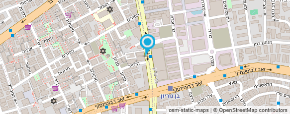 מפת הגעה אל עו"ד סלומינסקי שרית