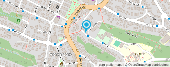 מפת הגעה אל דניאל קציר - בי"ס  לשחייה