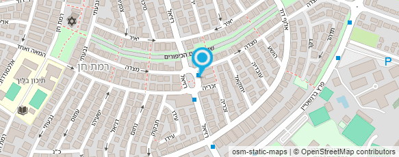 מפת הגעה אל עיר ירוקה טכנולוגיות בע"מ