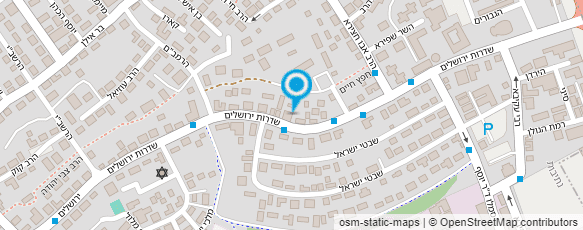 מפת הגעה אל קרן וישראל מעצבי שיער