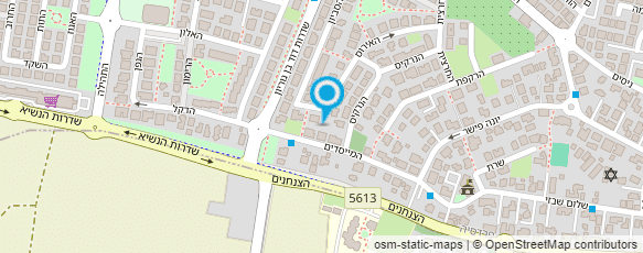 מפת הגעה אל מיטל נימני - מעצבת פנים