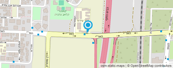 מפת הגעה אל כפר עידוד