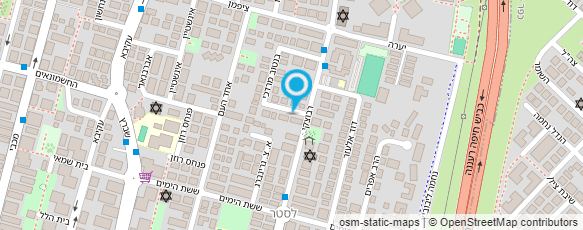 מפת הגעה אל סטודיו Mi Mosaic