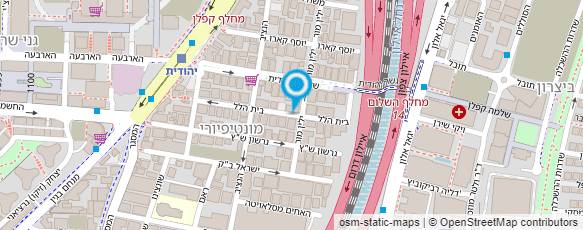 מפת הגעה אל פופיק אולפן הקלטות