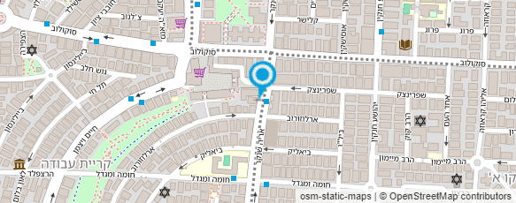 מפת הגעה אל ד.ק תקשורת