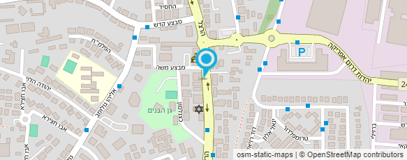 מפת הגעה אל מוקד עירוני אופקים