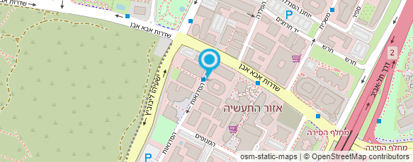 מפת הגעה אל לוגיה פיתוח וניהול תוכן בע"מ