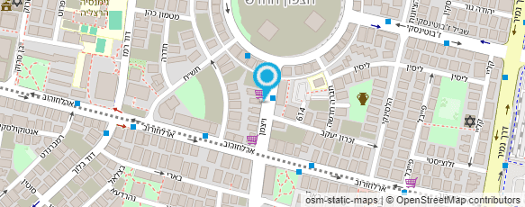 מפת הגעה אל מועדון ברידג' ככר המדינה