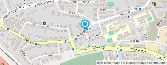 מפת הגעה אל מוקד עירוני דימונה