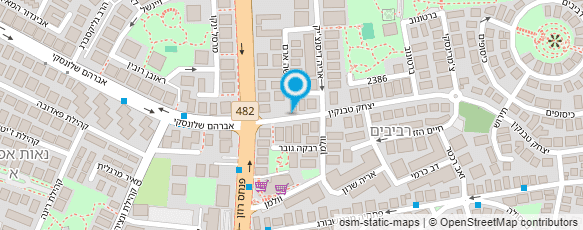 מפת הגעה אל אורן לב