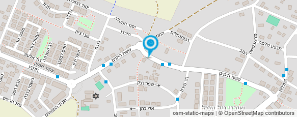 מפת הגעה אל גינת הבית