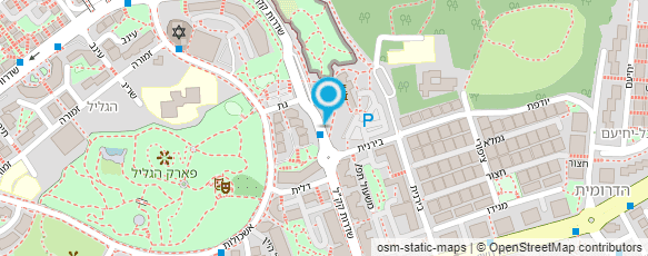 מפת הגעה אל מוקד עירוני כרמיאל