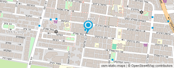 מפת הגעה אל עמותת ניצני ראשון