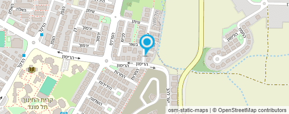 מפת הגעה אל כהן אורנה - מאפרת מקצועית