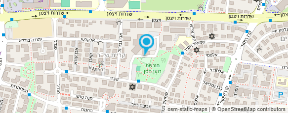 מפת הגעה אל המרכז ההידרותופי בית איזי שפירא