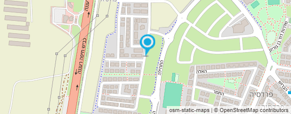 מפת הגעה אל סטודיו תשרי