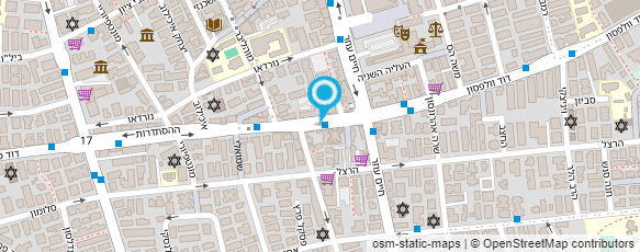 מפת הגעה אל משרד עו"ד גיא נוימן