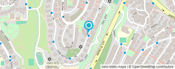 מפת הגעה אל ממן - שירותי ניקיון ואחזקה