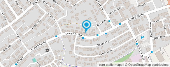 מפת הגעה אל מוקד עירוני נתיבות