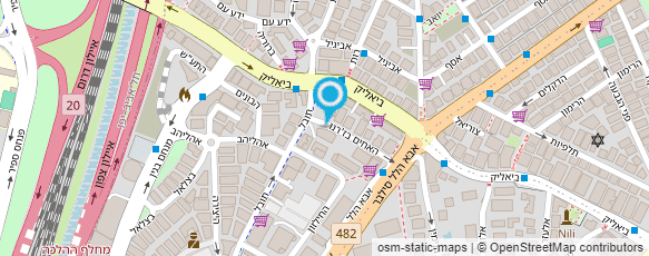 מפת הגעה אל רונן ברק רואי חשבון מפת הגעה אל רונן ברק רואי חשבון