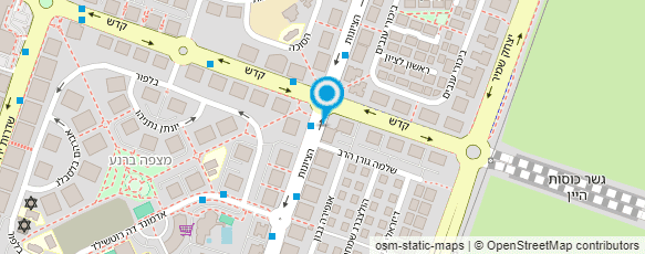 מפת הגעה אל ירדן קוסמטיקאית