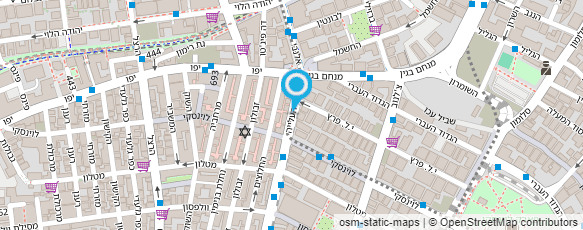 מפת הגעה אל סם פנש - קבלן שיפוצים