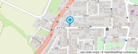 מפת הגעה אל נעמה לוי