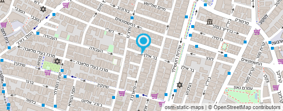 מפת הגעה אל אקדמיה לריקוד ופיטנס על עמוד