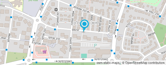 מפת הגעה אל עירית דותן - עיסוי לנשים