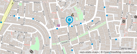 מפת הגעה אל ד"ר בני חן