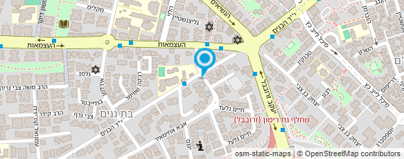 מפת הגעה אל ד"ר בני חן מפת הגעה אל ד"ר בני חן