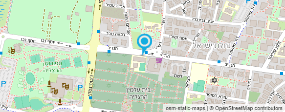 מפת הגעה אל המכון להדמיה תרמוגרפית מפת הגעה אל המכון להדמיה תרמוגרפית