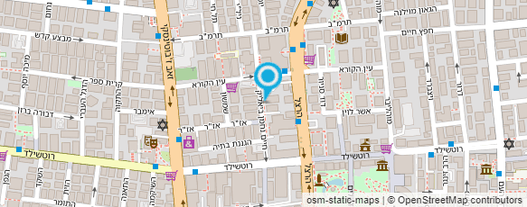 מפת הגעה אל Avi Aviv עיצוב שיער