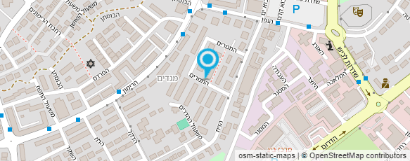 מפת הגעה אל נוי שושן - מורה לפיתוח קול