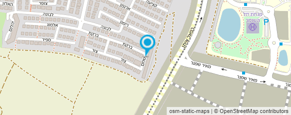 מפת הגעה אל מגדלור חסכון בעלויות הארגון