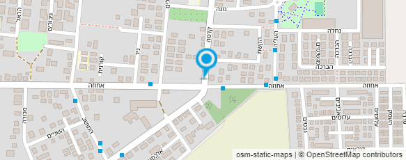 מפת הגעה אל רעות הופס - איפור מקצועי