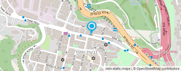 מפת הגעה אל פריד הנדסה בהנהלת פרידבורג חזקיהו