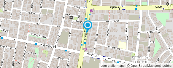 מפת הגעה אל הסנדלריה של ניר