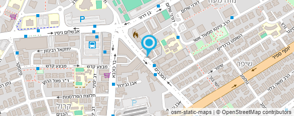 מפת הגעה אל מגן דוד אדום בישראל